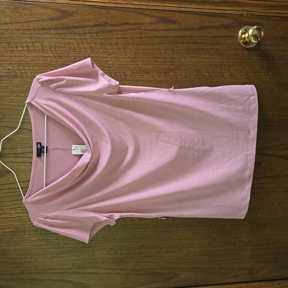 Pink dress top